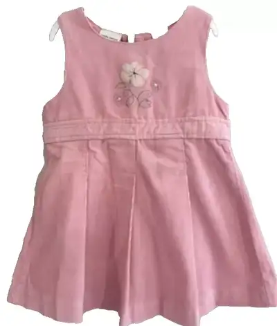 Baby Girls Laura Ashley dress Laura Ashley child toddler girls pink spring summer dress size 2 years...