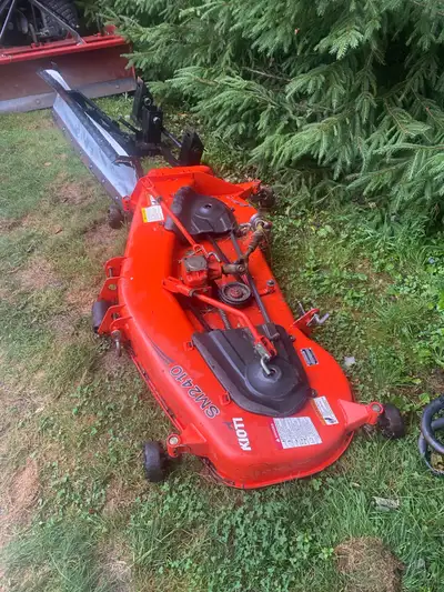 Kioti SM2410 mid mount mower, View more