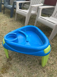 Water or sand outdoor play table.