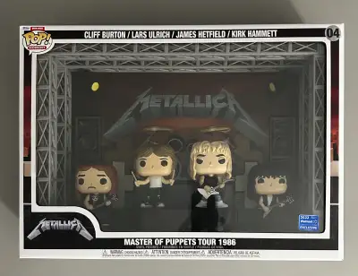 Funko Pop Metallica master puppets concert stage, View more