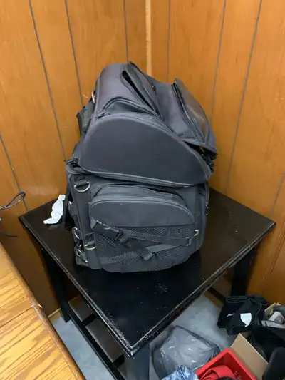 Motorcycle luggage bag hardly used great condition
