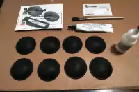 Speaker dust caps 