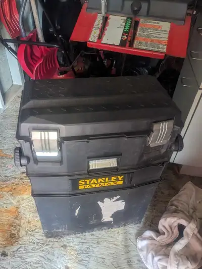 Great toolbox for traveling or in smaller garage/shed. Upgraded to a larger stationary unit, and no...