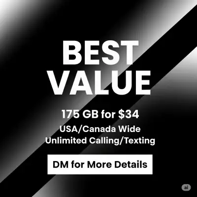 175GB Plan for Only $34 When You BYOD, View more