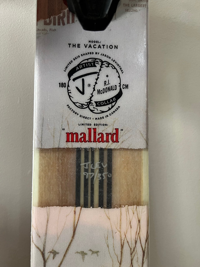 Jskis Vacation ‘Mallard’ 180cm 104mm waist + Marker Jester 16D in Ski in Cranbrook - Image 3