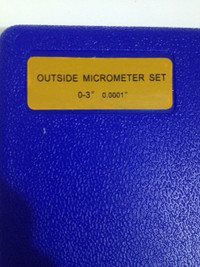 Micrometer Set / Digital Caliper