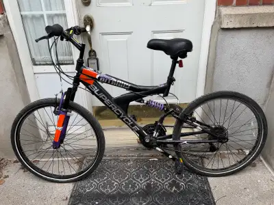Dual suspension Supercycle, 24 inch tires, View more