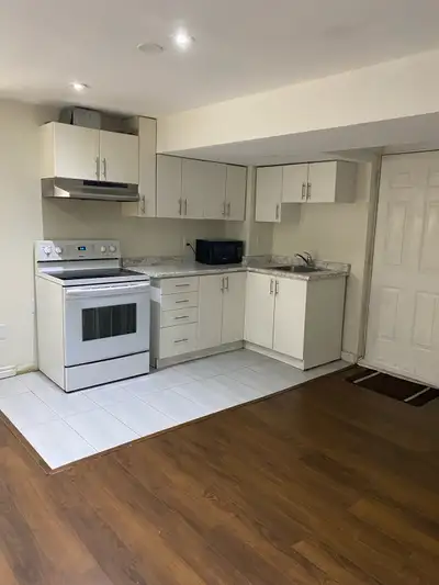 one bedroom basement for rent