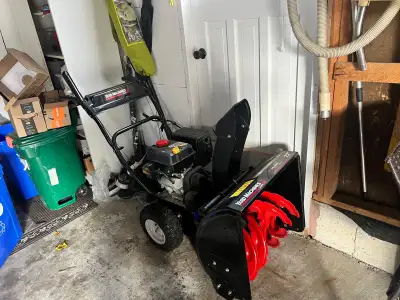Yard Machines 24 inch gas snow blower - 2 stage with push button, View more