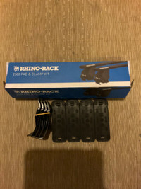 Rhino rack 2500 roof rack pad and clamp kit DK407