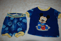 Disney baby sleepwear size 3 month