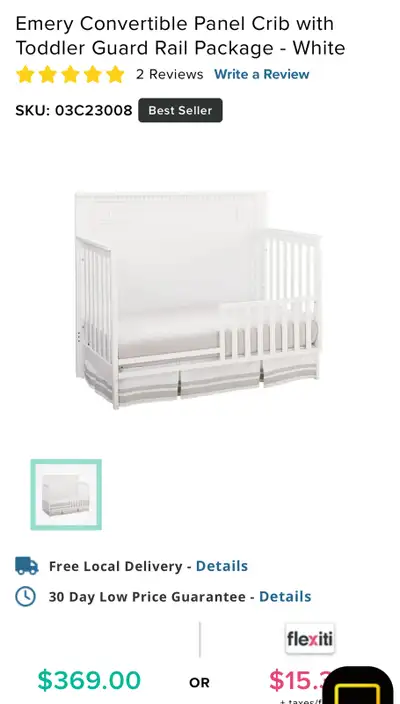 Baby crib, View more