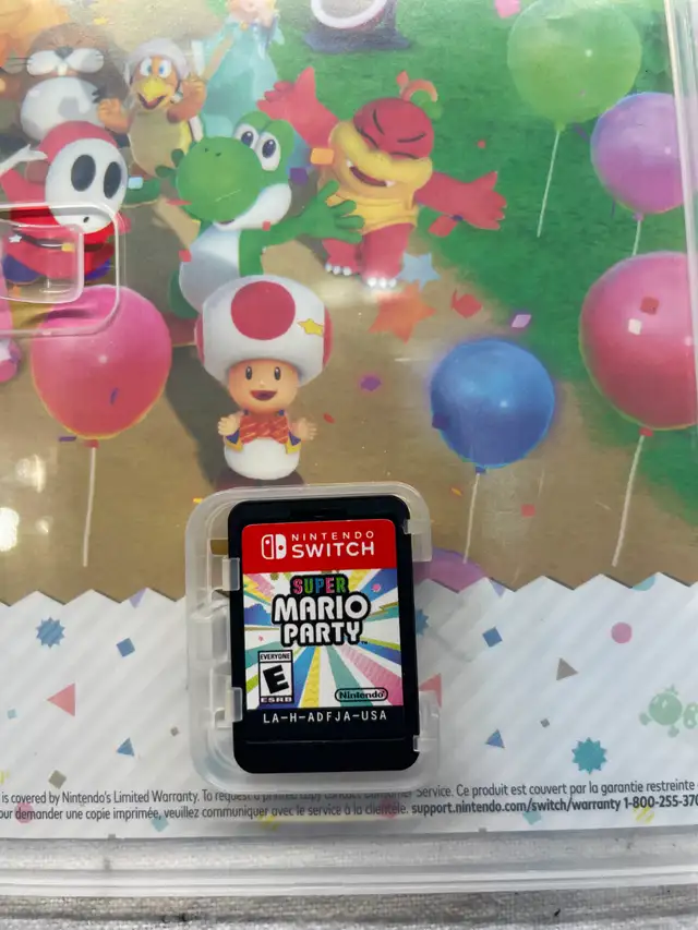 Used Super Mario Party Nintendo Switch  game cartridge in Older Generation in Kitchener / Waterloo - Image 4
