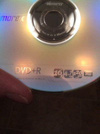 Blank DVD's Memorex