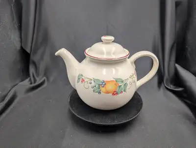 Corning Corelle Coordinates Stoneware Abundance Teapot, View more