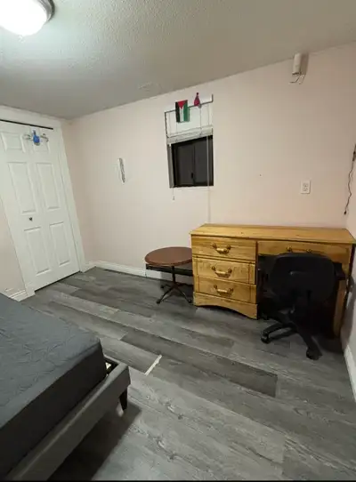 Looking for a clean, respectful male tenant for a bright, furnished, and private bedroom on main flo...