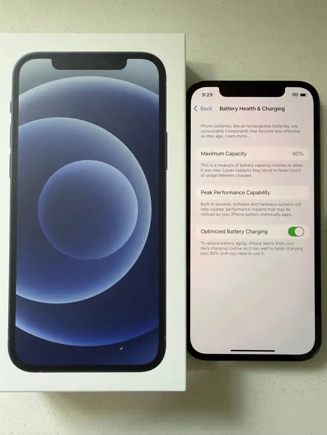 iPhone 12 - Midnight Black - 64GB in Cell Phones in Ottawa - Image 3