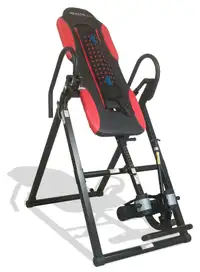 BRAND NEW Health Gear ITM5500 Inversion Table with Massage Heat