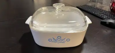 Vintage CorningWare Blue Cornflower Casserole Dish, View more