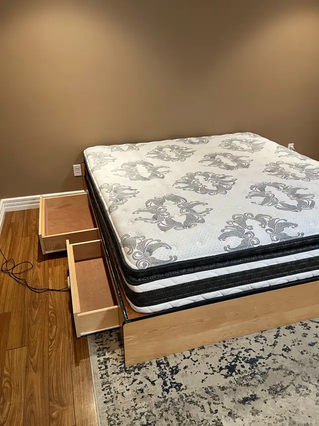 Custom King Size Bed Frame in Beds & Mattresses in St. John's - Image 3