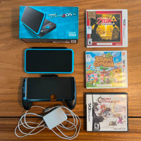 'new' Nintendo 2DS XL + jeux