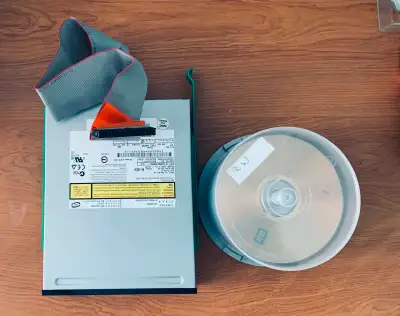 DVD/CD writer with 30+ blank Writable DVDs, View more