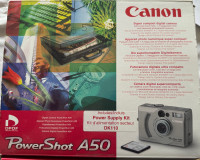 Canon powershot A50