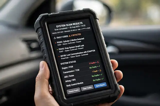 Check Engine Light? Mobile Diagnostics at Your Door – $50 – 24/7