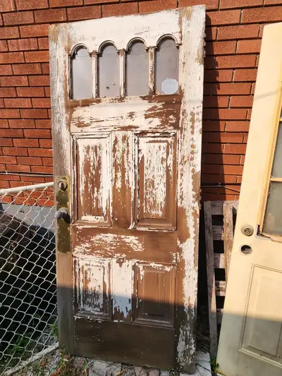 Antique 115 year old front door, View more