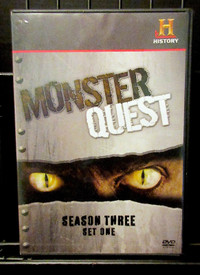 Monster Quest Season 3, Set 1, DVD Boxed Set (2009) 8 Episodes