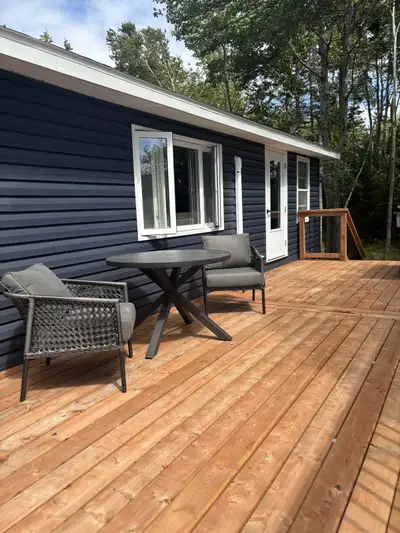 Located in Yarmouth, this cozy cabin is available for rent until June 1st, 2026 Fully furnished with...