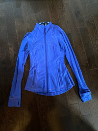 Royal blue lulu lemon define jacket 
