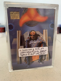 Star Trek Deep Space Nine 1994 MASTER SERIES Set Booth 263