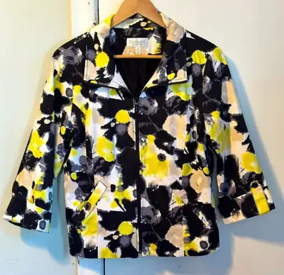 Gorgeous Conrad C Collection jacket sz 12 abstract floral, View more