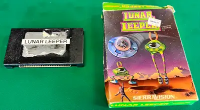 Jeux Pour Commodore VIC-20,  Lunar Leeper, de Sierra-On-Line, View more