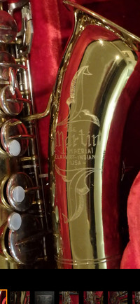 Martin imperial vintage alto saxophone