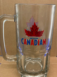 Breweriana - Beer Glass - Molson Canadian - large mug