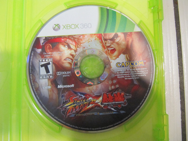 Xbox 360 Street Fighter X Tekken Special Edition XCondition 2012 in XBOX 360 in Mississauga / Peel Region - Image 3