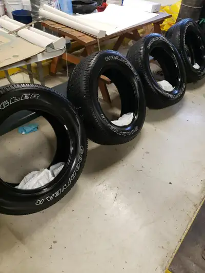 Two years old 4.5 mm left on treads