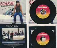 Bruce Springsteen 7" 45 RPM Record-Cover Me/Jersey Girl-1984