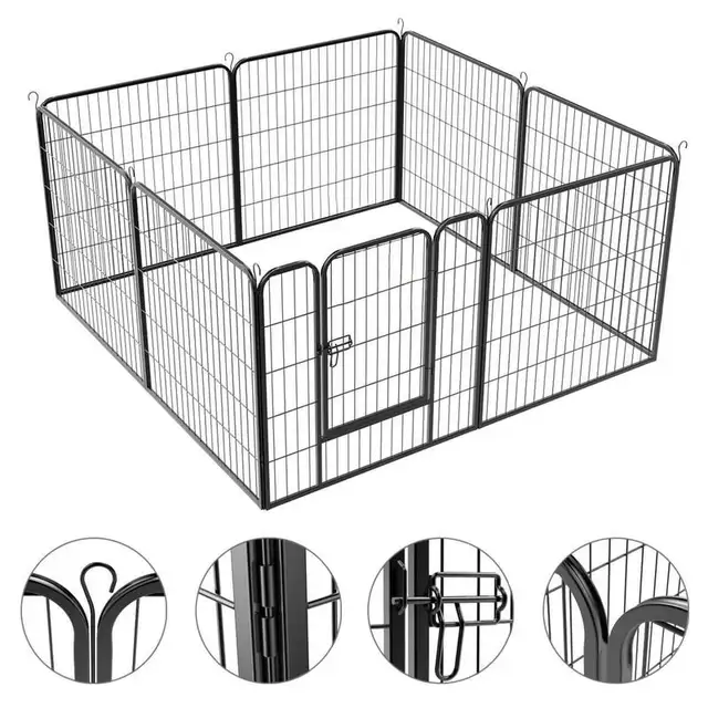 Puppy Playpen 8 Panels 32 Inch in Accessories in Markham / York Region - Image 5