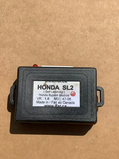 Honda SL2 Bypass Module.  I do not install or program., View more