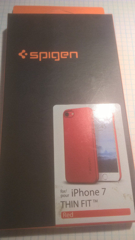 Spigen Thin Fit Case Works with Apple iPhone7 Case (2016)/iPhone in Cell Phone Accessories in Bedford