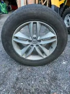 These great tires are from a 2016 Ford Edge. It has a 5x108 bolt pattern. They are 2 years old but h...
