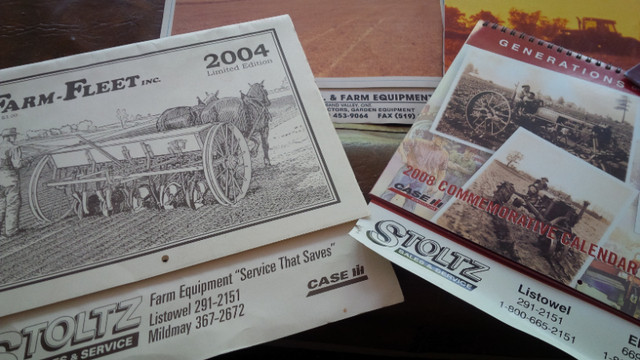 Case IH International Harvester, 18 Calendars 1981-2002 in Arts & Collectibles in Stratford - Image 2