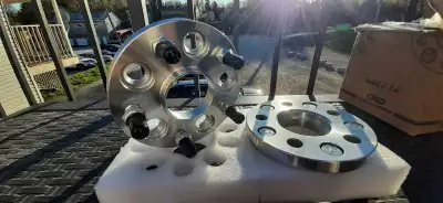 Selling 4 brand new 5X108 to 5X114.3 15mm wheel adapters, with a 63.4mm centre bore. Asking $200, lo...