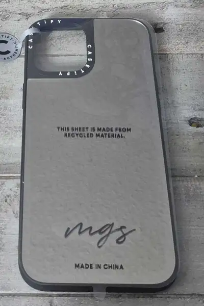 Name- Customization - (mgs) Product Type- Mirror Case MagSafe Compatible Device- Apple - iPhone 12 P...
