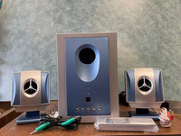 NEW Stereo speaker system with Subwoofer; 2.1