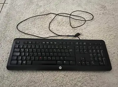 HP computer French keyboard, View more