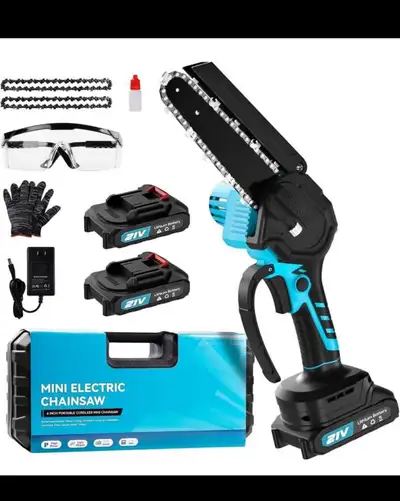Untovei Mini Chainsaw [10 Pcs], Portable Handheld Chainsaw Cordl, View more